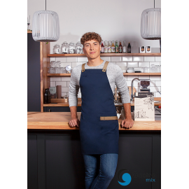 Fartuch Bib Apron URBAN-LOOK | LS38/83 granat  KARLOWSKY