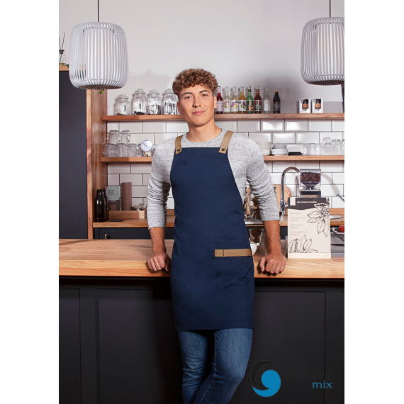 Fartuch Bib Apron URBAN-LOOK | LS38/83 granat  KARLOWSKY 