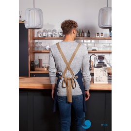 Fartuch Bib Apron URBAN-LOOK | LS38/83 granat  KARLOWSKY