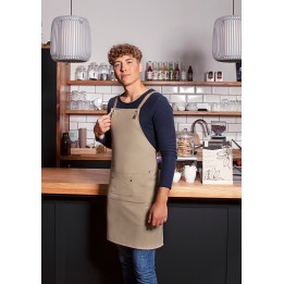 Fartuch Bib Apron URBAN-NATURE | LS39/85 beige karlowsky