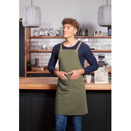 Fartuch Bib Apron URBAN-NATURE | LS39/79 moss green  karlowsky