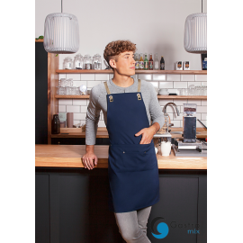 Fartuch Bib Apron URBAN-NATURE | LS39/83 granat  karlowsky