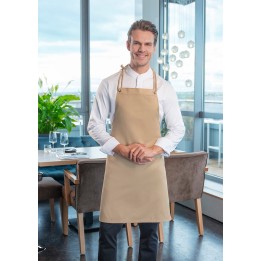 Fartuch Bib Apron NEW-NATURE| LS40/85 beige karlowsky