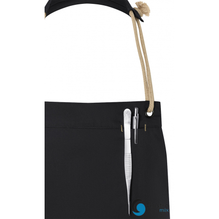 Fartuch Bib Apron NEW-NATURE| LS40/1 czarny  karlowsky 