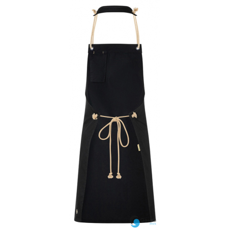 Fartuch Bib Apron NEW-NATURE| LS40/1 czarny  karlowsky 