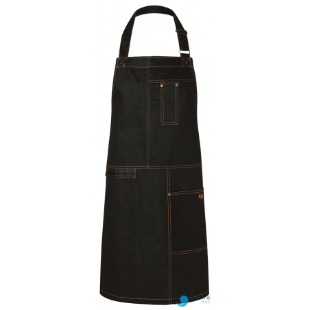 FARTUCH URBAN CASUAL-STYLE CZARNY| LS29/1 KARLOWSKY 