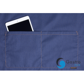  Fartuch Bib Apron JEANS-STYLE – BLUE| LS22/15 KARLOWSKY