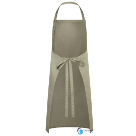  Fartuch Bib Apron JEANS-STYLE -  MOSS GREEN | LS22/103 KARLOWSKY