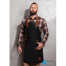 Fartuch Skórzany Bib Apron X-STYLE | LS35/1 CZARNY KARLOWSKY