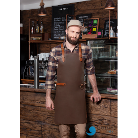 Fartuch Skórzany Bib Apron X-STYLE | LS35/17 KARLOWSKY