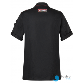 Bluza Męska  Kucharska ROCK - Krótki Rękaw -  rozmiar 56 (mniejsze XL) | RCJM22/01 KARLOWSKY