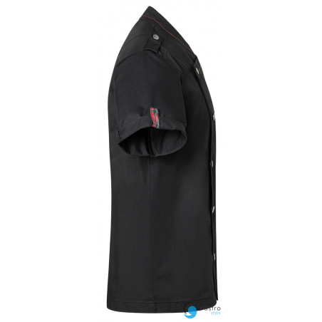 Bluza Męska  Kucharska ROCK - Krótki Rękaw -  rozmiar 56 (mniejsze XL) | RCJM22/01 KARLOWSKY 