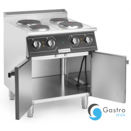  Kuchnia elektryczna, 4 pola okrągłe, z szafką| GREC4C GRAFEN