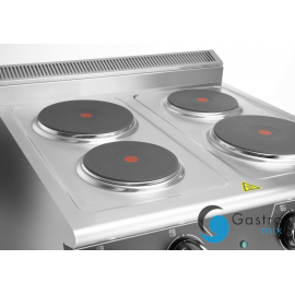  Kuchnia elektryczna, 4 pola okrągłe, z szafką| GREC4C GRAFEN