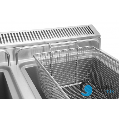 Frytownica 2x24l  elektryczna z szafką | GREF2C grafen 