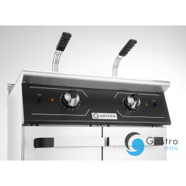  Frytownica 2x24l  elektryczna z szafką | GREF2C grafen