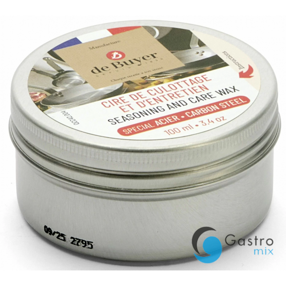 Wosk do sezonowania patelni stalowych 100 ml - DE BUYER | D-4204-12 tom-gast 