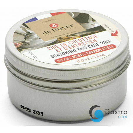 Wosk do sezonowania patelni stalowych 100 ml - DE BUYER | D-4204-12 tom-gast 