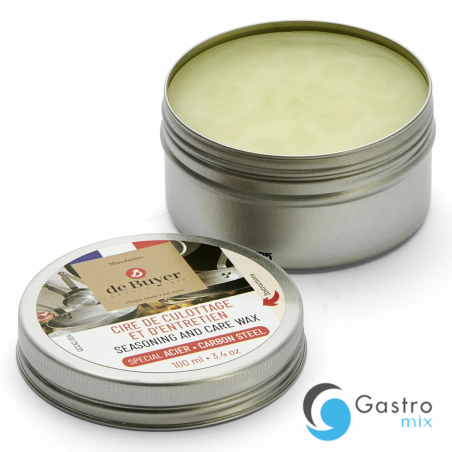 Wosk do sezonowania patelni stalowych 100 ml - DE BUYER | D-4204-12 tom-gast 