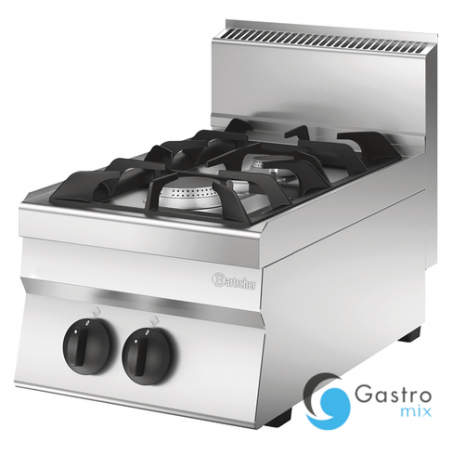 Kuchnia gazowa - 2 palniki | 1151123 bartscher 
