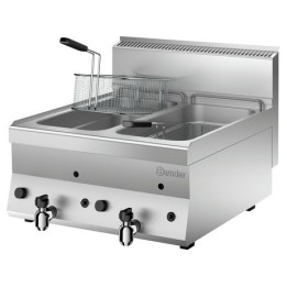 Frytownica gazowa  2x8L | 1152113 bartscher