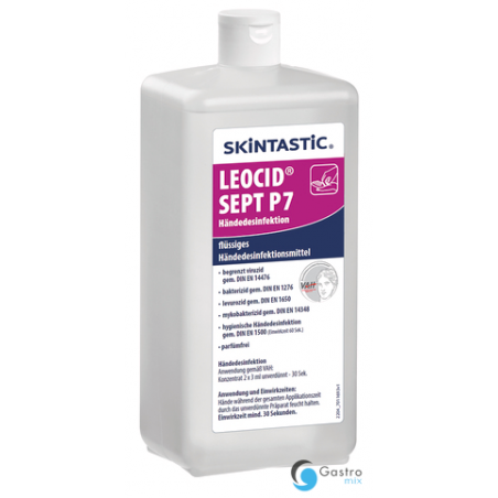 Środek dezynfekcyjny LEOCID® P7 - 1 karton (12 butelek)   | 173084 bartscher 