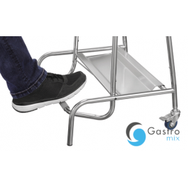  Stojak na worki na śmieci 120L | 860015 bartscher