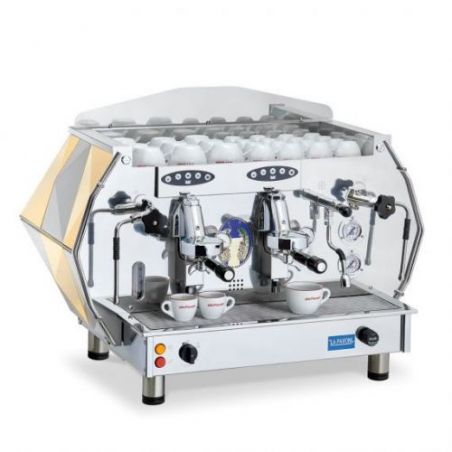 Ekspres do kawy Smeg Professional / La Pavoni Diamante – 2-grupowy, automatyczny (złoty) |... 