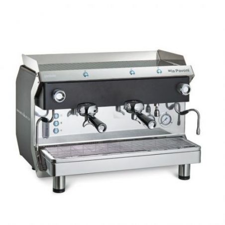 Ekspres do kawy Smeg Professional / La Pavoni Geniale – 2-grupowy, półautomatyczny (czarny)|... 