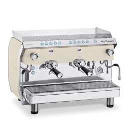 Ekspres do kawy Smeg Professional / La Pavoni Geniale – 2-grupowy, wolumetryczny (biały) | GENIALE2VBEU