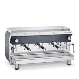 Ekspres do kawy Smeg Professional / La Pavoni Geniale – 3-grupowy, półautomatyczny (czarny)...