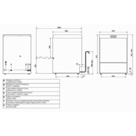 Zmywarka gastronomiczna Smeg Professional | SPD505S