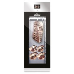Szafa do sezonowania  1-drzwiowa 700l MEAT 700 GLASS GREEN| AC9F01 grafen