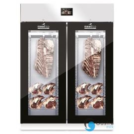 Szafa 2-drzwiowa 1500 l - MEAT 1500 GLASS GREEN | AC9F11 grafen