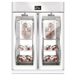 Szafa 2-drzwiowa 1500 l - MEAT PANORAMA 1500 VIP GREEN   | AC9I15 grafen