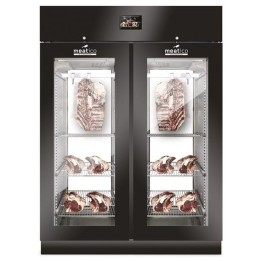 Szafa 2-drzwiowa 1500 l - MEAT PANORAMA 1500 GREEN   | AC9I18 grafen
