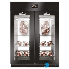 Szafa 2-drzwiowa 1500 l - MEAT PANORAMA 1500 GREEN   | AC9I18 grafen