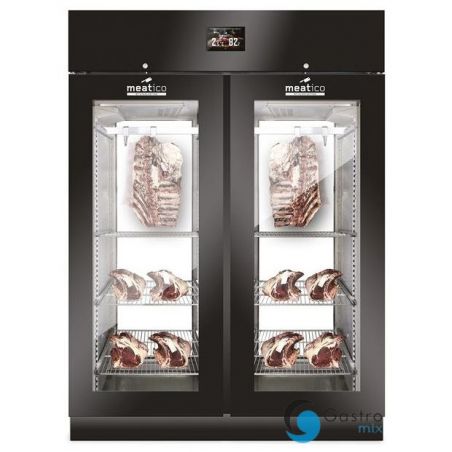 Szafa 2-drzwiowa 1500 l - MEAT PANORAMA 1500 GREEN   | AC9I18 grafen 