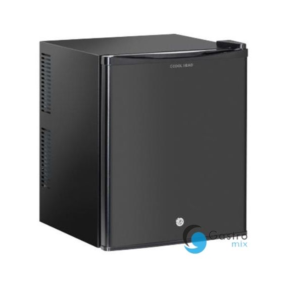 Lodówka Minibar Coolhead 1 drzwiowa czarna 380x380x480 | MB32 grafen 