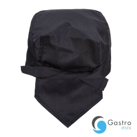 Bandana szefa kuchni  - CZARNA | S903 PORTWEST 
