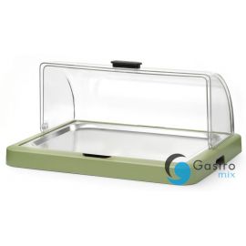  Pojedyncza witrynka chłodząca roll-top Duo UNIQ zielony| 871966 hendi