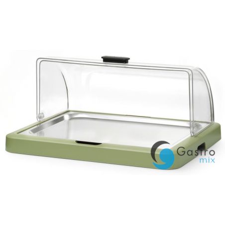 Pojedyncza witrynka chłodząca roll-top Duo UNIQ zielony| 871966 hendi 