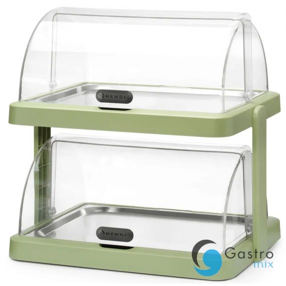 Podwójna  witrynka chłodząca roll-top Duo UNIQ | 871973 hendi 