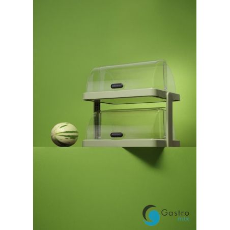 Podwójna  witrynka chłodząca roll-top Duo UNIQ | 871973 hendi 