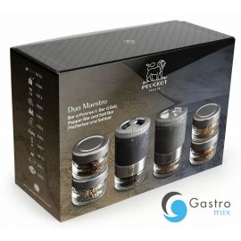  Zestaw młynków 11 cm MAESTRO DUO PEUGEOT | PG-48013 tom-gast