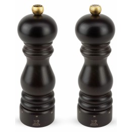 PARIS Zestaw młynków sól + pieprz 18 cm, czekolada | PG-2-2346100 tom-gast