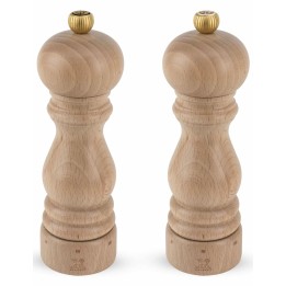 PARIS Zestaw młynków sól + pieprz 18 cm, naturalny | PG-2-2338600 tom-gast