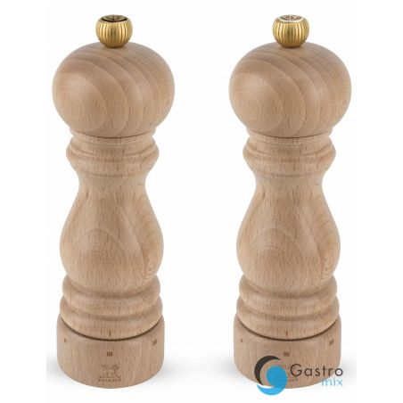 PARIS Zestaw młynków sól + pieprz 18 cm, naturalny | PG-2-2338600 tom-gast 