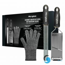  Zestaw tarek + rękawiczka GOURMET - MICROPLANE | MC-36179 tom-gast
