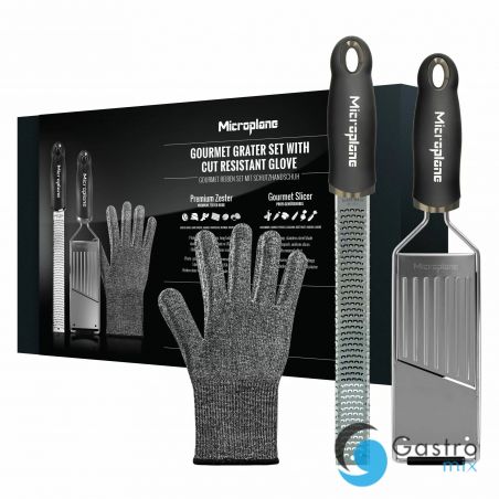Zestaw tarek + rękawiczka GOURMET - MICROPLANE | MC-36179 tom-gast 